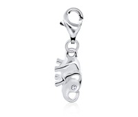 Sweet Elephant Silver Charm CH-64